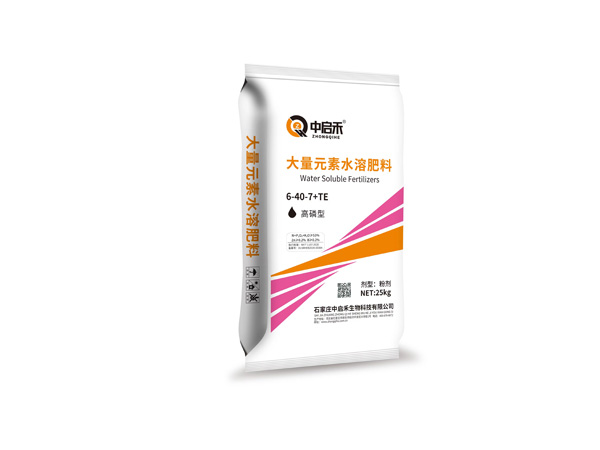 大量元素水溶肥6-40-7+TE